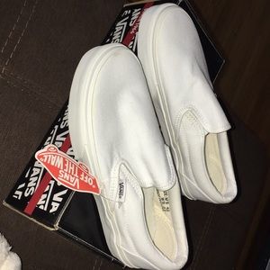 Vans slip ons